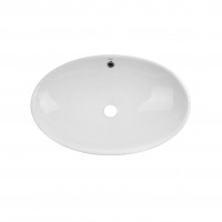 Раковина Qtap Dove 625х415х150 White QT06113077W