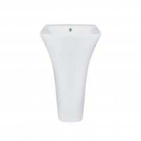 Раковина для підлоги Qtap Crow 450x435x835 White QT0511G315W