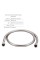 Комплект для біде Vlasta Chrome: Змішувач QTVLA6228102NC + Підключення QTCRMBH030 + ЛійкаQTCRMB120 + Шланг QTHADPVC120C