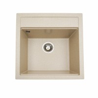 Гранітна мийка Platinum 5149 FIESTA матова Сафарі