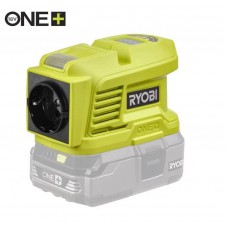 Інвертор напруги акумуляторний Ryobi RY18BI150A-0, 18В ONE+, 220 Вольт, 150Вт(300Вт пікова), без АКБ та ЗП