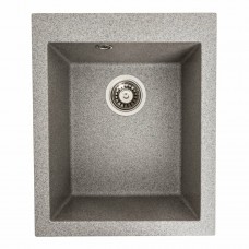 Гранітна мийка Platinum 4150 SOKIL матова (сіра)