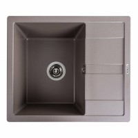 Гранітна мийка Platinum 5851 ARIA матова Дюна