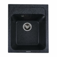 Гранітна мийка Platinum 4050 KORRADO матова Графіт