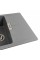 Гранітна мийка Platinum 6250 ZIRKONE матова Сірий металік