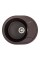 Гранітна мийка Platinum 5847 ONYX матова Шоколад