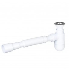 Сифон для кухонної мийки Kronoplast У-1050 1 1/2 з литим випуском ?40 x 40/50 (SY11000043)