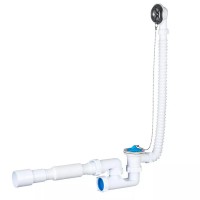Сифон для ванни Kronoplast В-0550 40/50 з переливом (SR26000133)