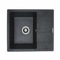 Гранітна мийка Platinum 5851 ARIA матова Графіт