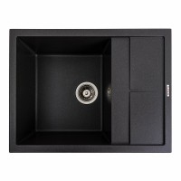 Гранітна мийка Platinum 6550 LOTOS матова Моріон