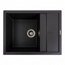 Гранітна мийка Platinum 6550 LOTOS матова Моріон