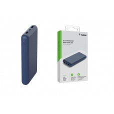 Акумулятор портативний літій-іонний Power Bank Belkin 20000мА·год, 15Вт, 2хUSB-A/USB-C, блакитний