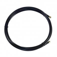 Антенний кабель 4Hawks RP-SMA to RP-SMA cable, R/A, black, H155, 10м, 1 шт