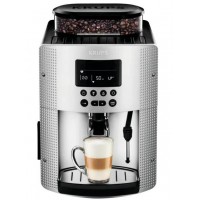 Кавомашина Krups Arabica 1.7л, зерно, ручний капучинатор, ОLED диспл, аторец. - 3, сірий
