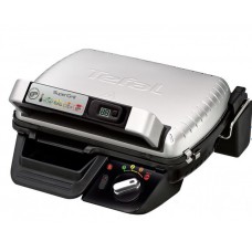 Гриль Tefal прижимний SuperGrill 2000Вт, темп. режимів-4, з`ємні пластини, метал