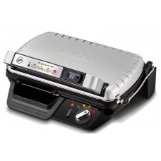 Гриль Tefal прижимний Supergrill XL Timer 2400Вт, темп. режимів-4, з`ємні пластини, метал