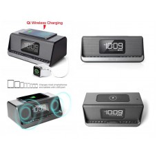 Акустична док-станція iHome IBN350G, Qi Wireless Charging, BT, NFC, USB, Aux Mic