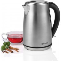 Електрочайник Gorenje 1.7л, метал, нерж