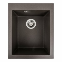 Гранітна мийка VALESO 4150 SOKIL матова Темна скеля