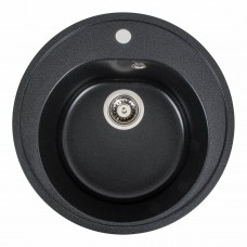 Гранітна мийка Platinum 510 LUNA матова Карбон