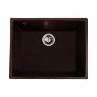 Гранітна мийка Platinum 5444 OASIS матова Мокко
