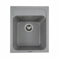 Гранітна мийка Platinum 4050 KORRADO матова Сіра