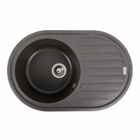 Гранітна мийка Platinum 7750 LIRA матова Гренадін