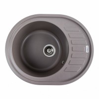 Гранітна мийка Platinum 6250 SOUL матова Дюна