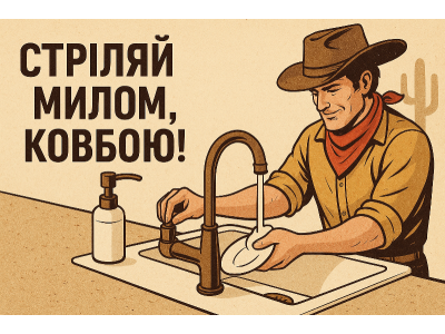  “Стріляй милом, ковбою!” або Правда про кухонні дозатори