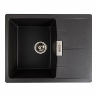 Гранітна мийка Platinum 6250 ZIRKONE матова Моріон