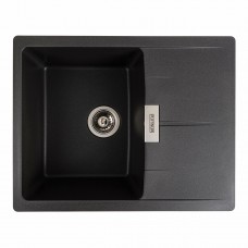 Гранітна мийка Platinum 6250 ZIRKONE матова Моріон