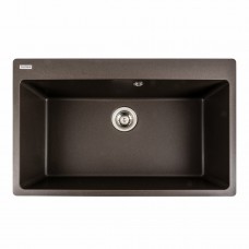 Гранітна мийка Platinum 7850 Bogema матова Темна скеля