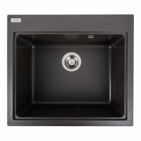 Гранітна мийка Platinum 5852 VESTA матова Гренадін