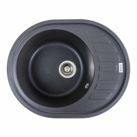 Гранітна мийка Platinum 6250 SOUL матова Моріон
