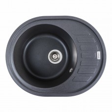Гранітна мийка Platinum 6250 SOUL матова Моріон