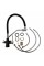 Змішувач кухонний Platinum LN077 чорний