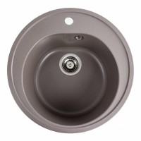 Гранітна мийка Platinum 510 LUNA матова Дюна