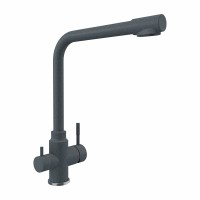 Змішувач кухонний Platinum KT 8201 (8626) Сірий мусон