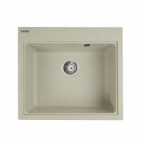 Гранітна мийка Platinum 5852 VESTA матова Топаз