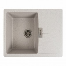 Гранітна мийка Platinum 6250 ZIRKONE матова Топаз