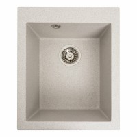 Гранітна мийка Platinum 4150 SOKIL матова (топаз)