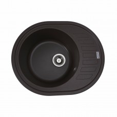 Гранітна мийка Platinum 6250 SOUL матова Мокко