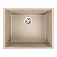 Гранітна мийка Platinum 5444 OASIS матова Титан