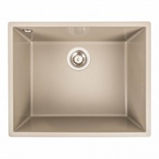Гранітна мийка Platinum 5444 OASIS матова Титан
