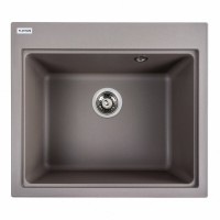 Гранітна мийка Platinum 5852 VESTA матова Дюна