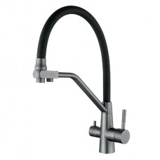 Кухонний змішувач WEZER INX4A-08 GUNGREY 