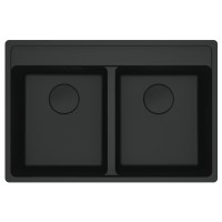 Гранітна мийка Franke MRG 620 TL Black Edition