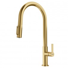 Кухонний змішувач Franke Slim J Pull Down gold