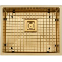 Кухонна мийка Fabiano Quadro 53 Celldecor Nano Gold