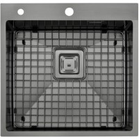 Кухонна мийка Fabiano Top 49 Celldecor Nano Graphite
